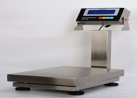 Brushed Stainless Steel 300kg Waterproof Bench Scales