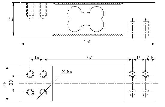 Platform Scales Single Point Weighing Load Cell