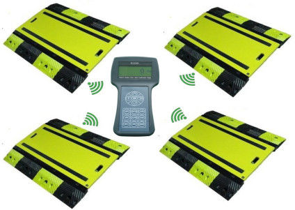 ترازوی محور قابل حمل بی سیم از آلیاژ آلومینیوم دیجیتال