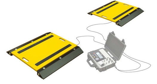 ترازوی توزین محور قابل حمل فوق العاده نازک بار با رتبه 40T